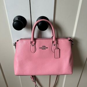 Coach Pink Satchel Bag